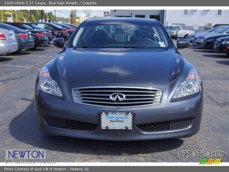 Blue Slate Metallic / Graphite 2008 Infiniti G 37 Coupe