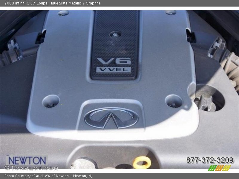 Blue Slate Metallic / Graphite 2008 Infiniti G 37 Coupe