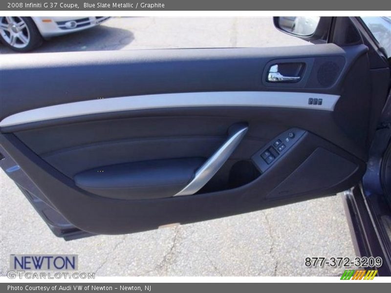 Blue Slate Metallic / Graphite 2008 Infiniti G 37 Coupe