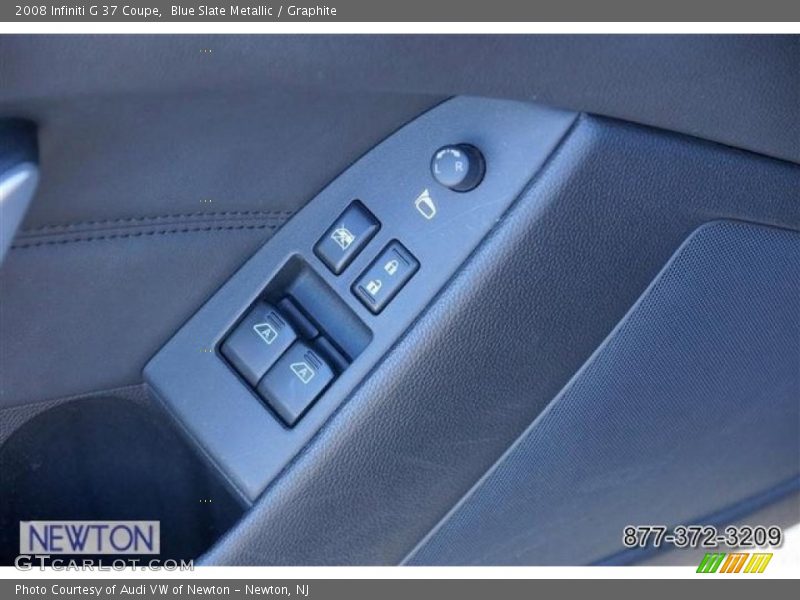 Blue Slate Metallic / Graphite 2008 Infiniti G 37 Coupe