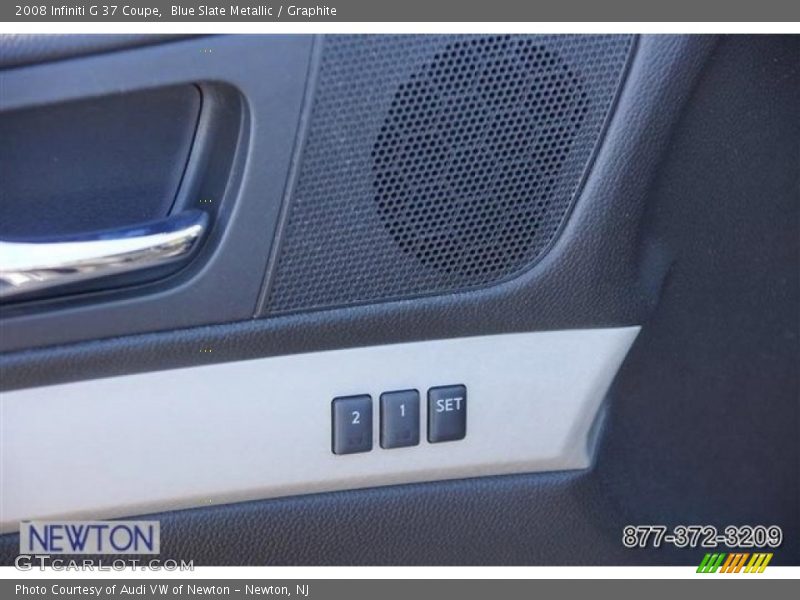 Blue Slate Metallic / Graphite 2008 Infiniti G 37 Coupe