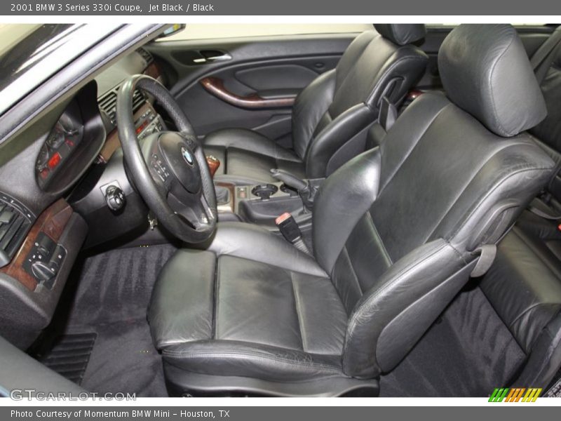 Jet Black / Black 2001 BMW 3 Series 330i Coupe