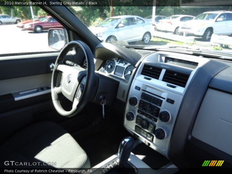 Sterling Grey Metallic / Black 2010 Mercury Mariner I4