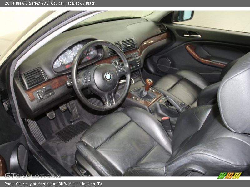 Jet Black / Black 2001 BMW 3 Series 330i Coupe