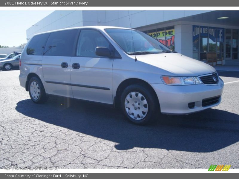 Starlight Silver / Ivory 2001 Honda Odyssey LX