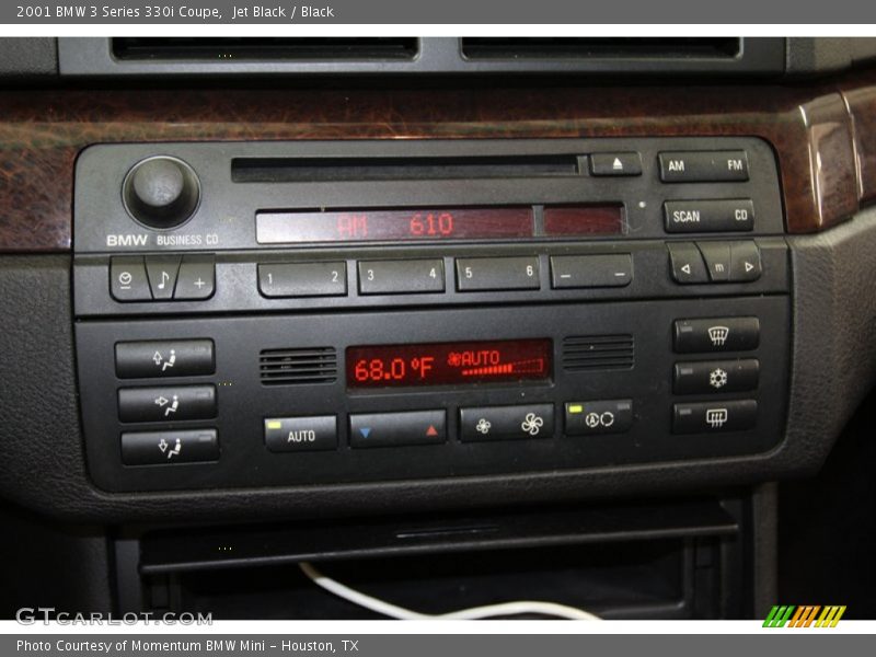 Jet Black / Black 2001 BMW 3 Series 330i Coupe