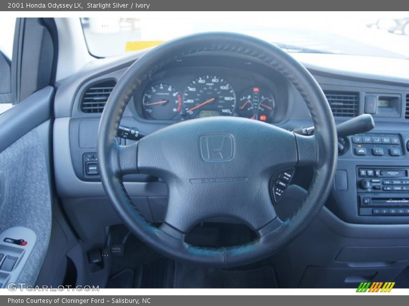 Starlight Silver / Ivory 2001 Honda Odyssey LX