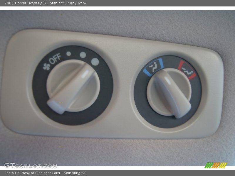 Starlight Silver / Ivory 2001 Honda Odyssey LX