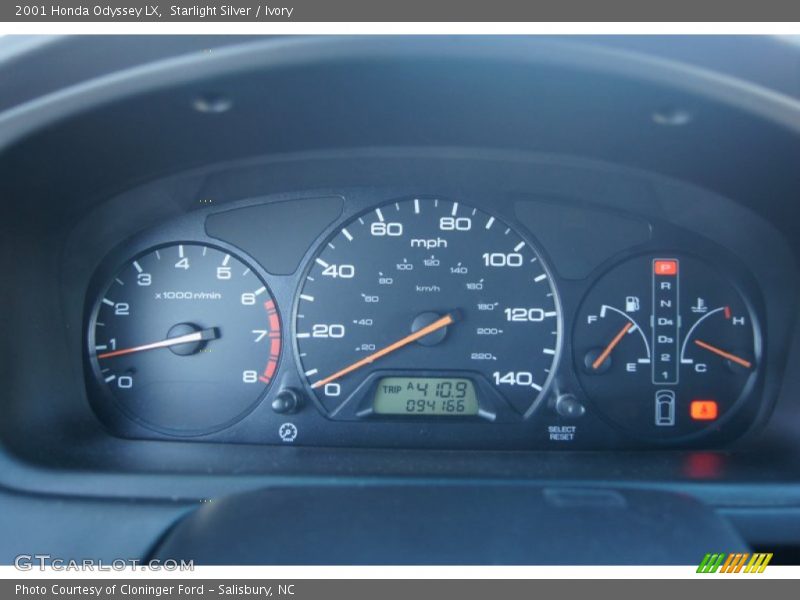 Starlight Silver / Ivory 2001 Honda Odyssey LX