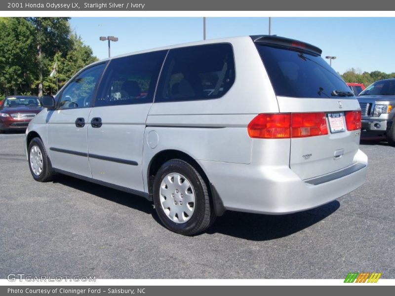 Starlight Silver / Ivory 2001 Honda Odyssey LX