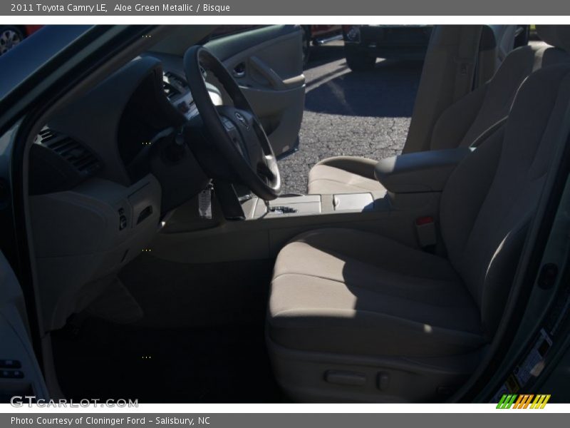 Aloe Green Metallic / Bisque 2011 Toyota Camry LE