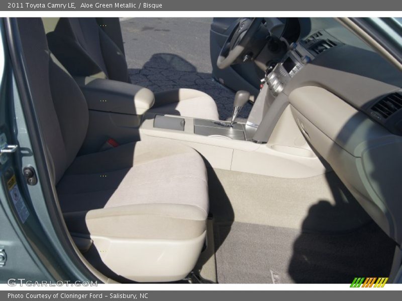 Aloe Green Metallic / Bisque 2011 Toyota Camry LE