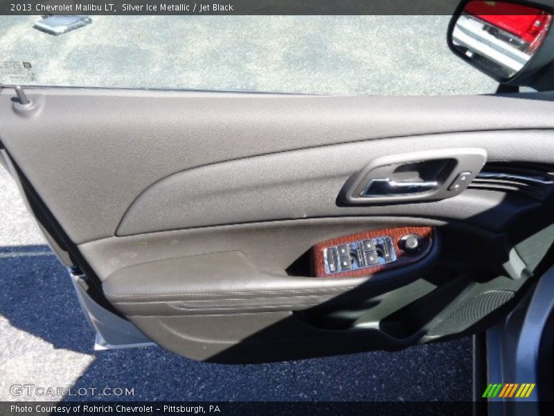 Silver Ice Metallic / Jet Black 2013 Chevrolet Malibu LT