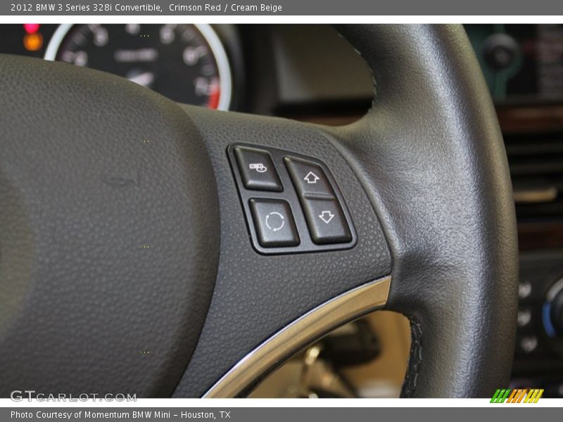 Crimson Red / Cream Beige 2012 BMW 3 Series 328i Convertible