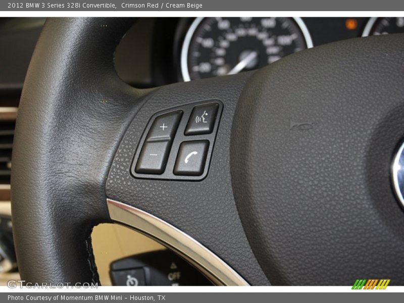 Crimson Red / Cream Beige 2012 BMW 3 Series 328i Convertible