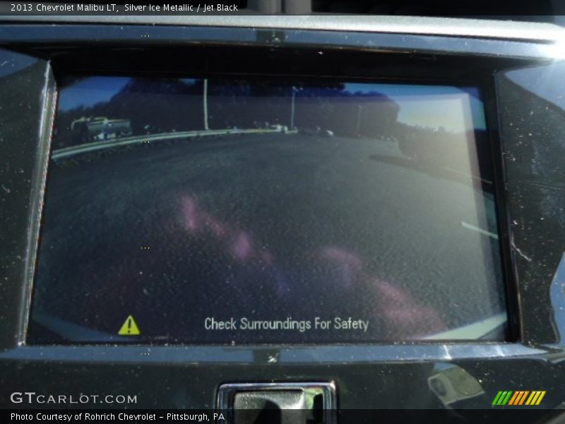 Silver Ice Metallic / Jet Black 2013 Chevrolet Malibu LT