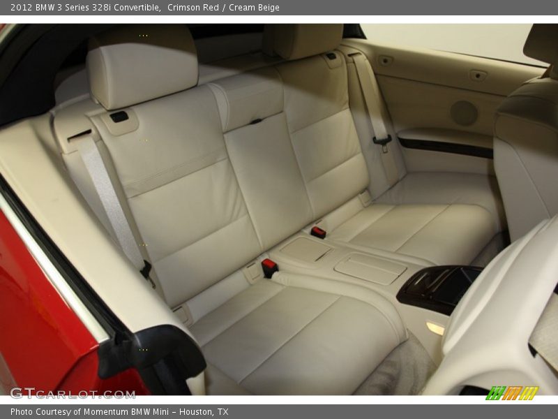 Crimson Red / Cream Beige 2012 BMW 3 Series 328i Convertible
