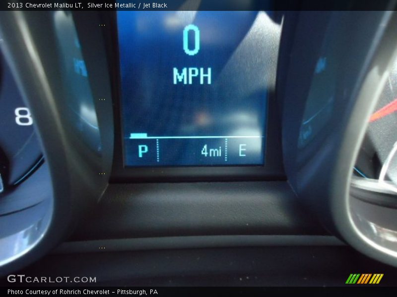 Silver Ice Metallic / Jet Black 2013 Chevrolet Malibu LT