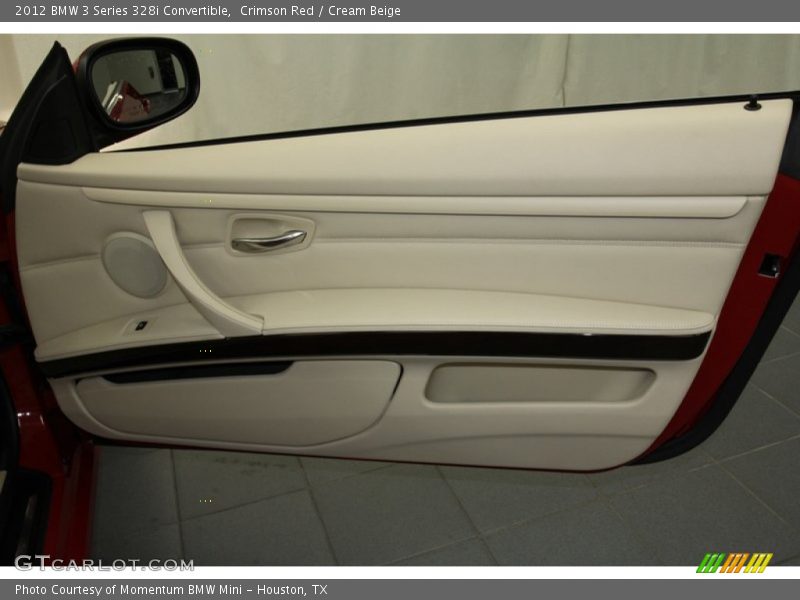 Crimson Red / Cream Beige 2012 BMW 3 Series 328i Convertible