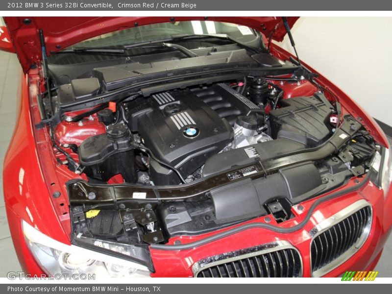 Crimson Red / Cream Beige 2012 BMW 3 Series 328i Convertible