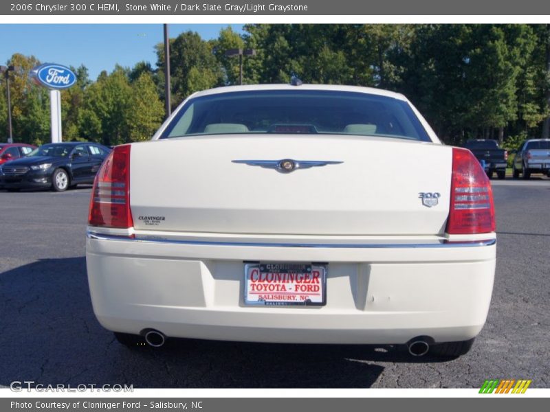 Stone White / Dark Slate Gray/Light Graystone 2006 Chrysler 300 C HEMI