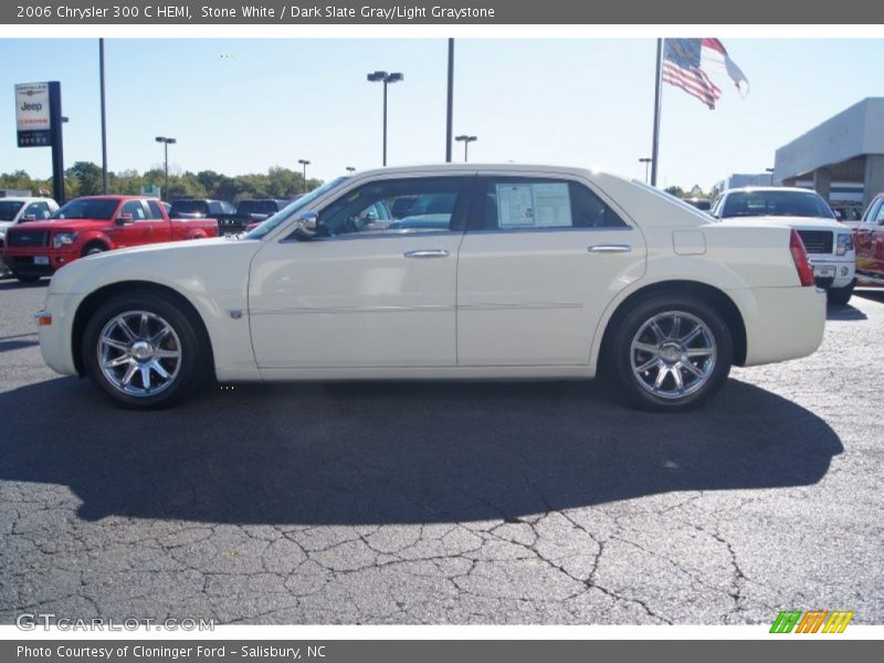 Stone White / Dark Slate Gray/Light Graystone 2006 Chrysler 300 C HEMI