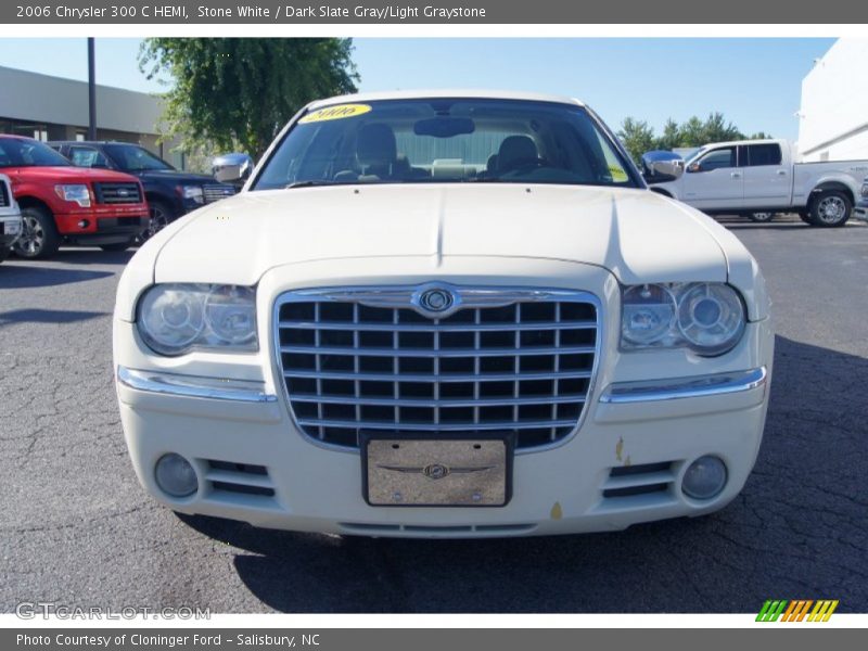 Stone White / Dark Slate Gray/Light Graystone 2006 Chrysler 300 C HEMI