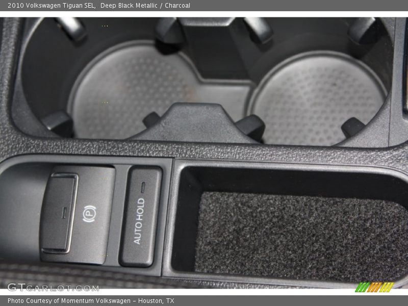 Deep Black Metallic / Charcoal 2010 Volkswagen Tiguan SEL