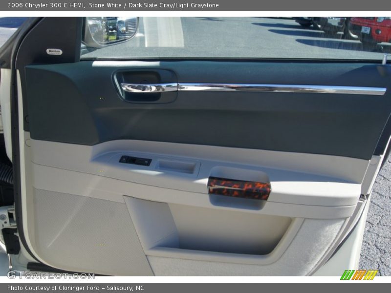 Stone White / Dark Slate Gray/Light Graystone 2006 Chrysler 300 C HEMI