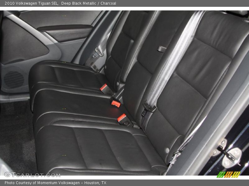 Deep Black Metallic / Charcoal 2010 Volkswagen Tiguan SEL