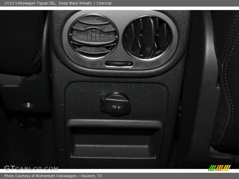 Deep Black Metallic / Charcoal 2010 Volkswagen Tiguan SEL