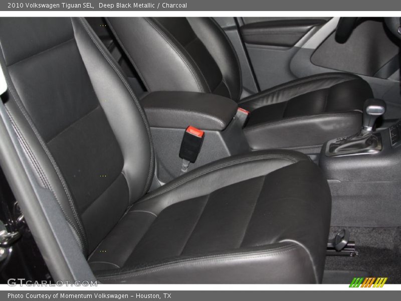 Deep Black Metallic / Charcoal 2010 Volkswagen Tiguan SEL