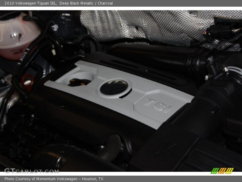 Deep Black Metallic / Charcoal 2010 Volkswagen Tiguan SEL
