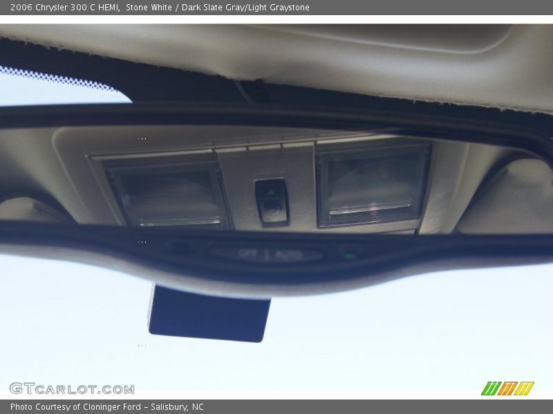 Stone White / Dark Slate Gray/Light Graystone 2006 Chrysler 300 C HEMI