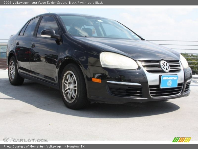 Black / Anthracite Black 2006 Volkswagen Jetta Value Edition Sedan