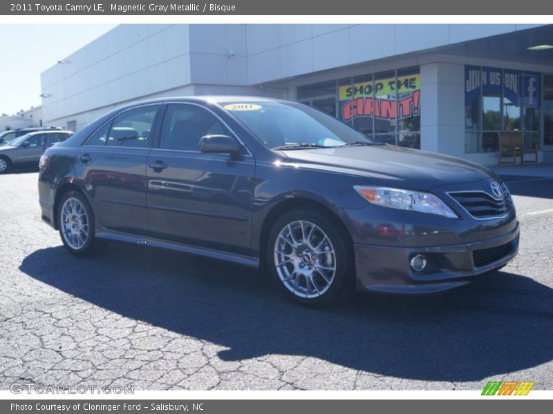 Magnetic Gray Metallic / Bisque 2011 Toyota Camry LE