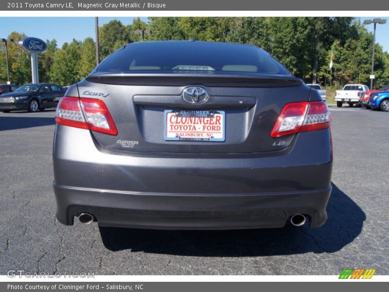 Magnetic Gray Metallic / Bisque 2011 Toyota Camry LE