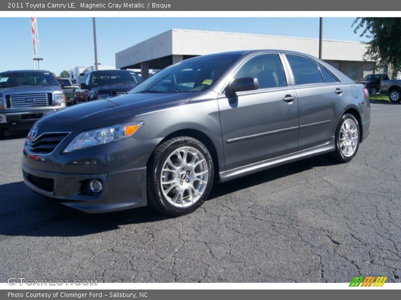 Magnetic Gray Metallic / Bisque 2011 Toyota Camry LE
