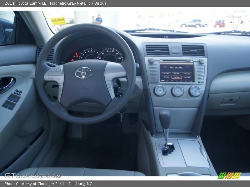 Magnetic Gray Metallic / Bisque 2011 Toyota Camry LE