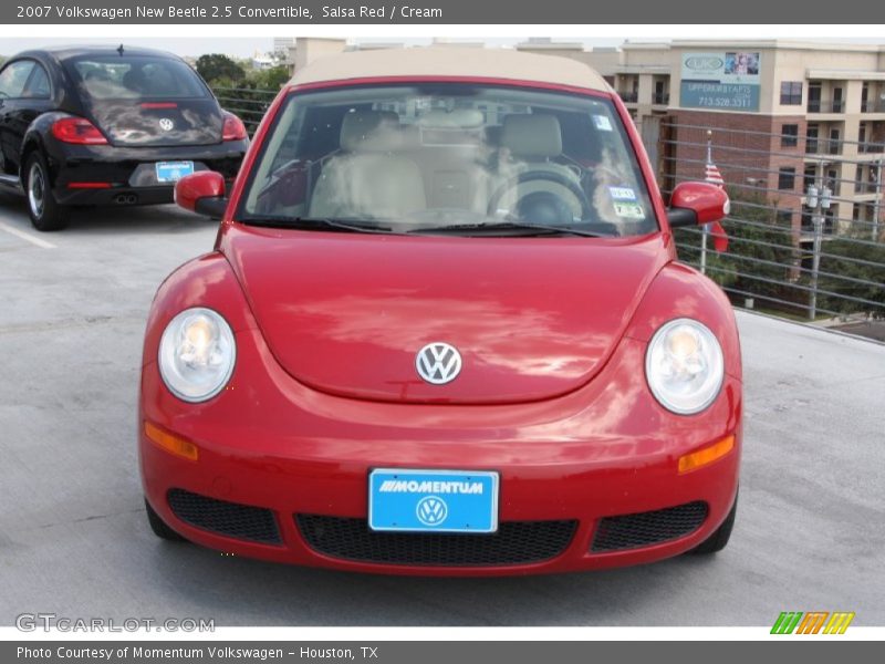 Salsa Red / Cream 2007 Volkswagen New Beetle 2.5 Convertible