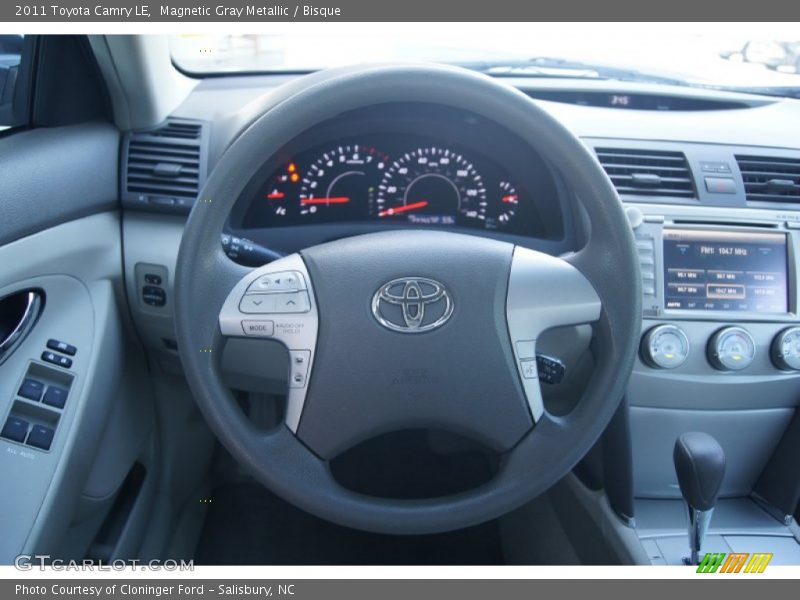 Magnetic Gray Metallic / Bisque 2011 Toyota Camry LE