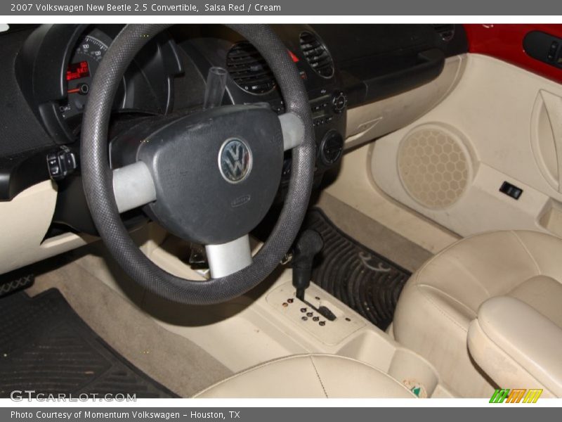 Salsa Red / Cream 2007 Volkswagen New Beetle 2.5 Convertible