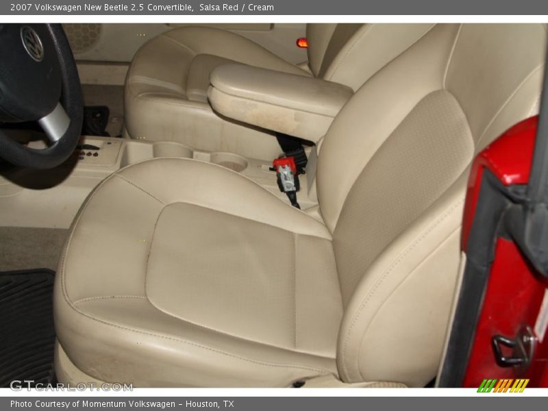 Salsa Red / Cream 2007 Volkswagen New Beetle 2.5 Convertible