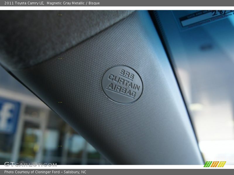 Magnetic Gray Metallic / Bisque 2011 Toyota Camry LE