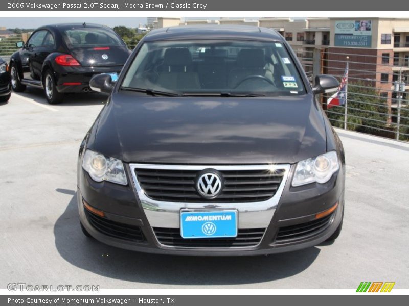 Mocha Brown / Classic Grey 2006 Volkswagen Passat 2.0T Sedan