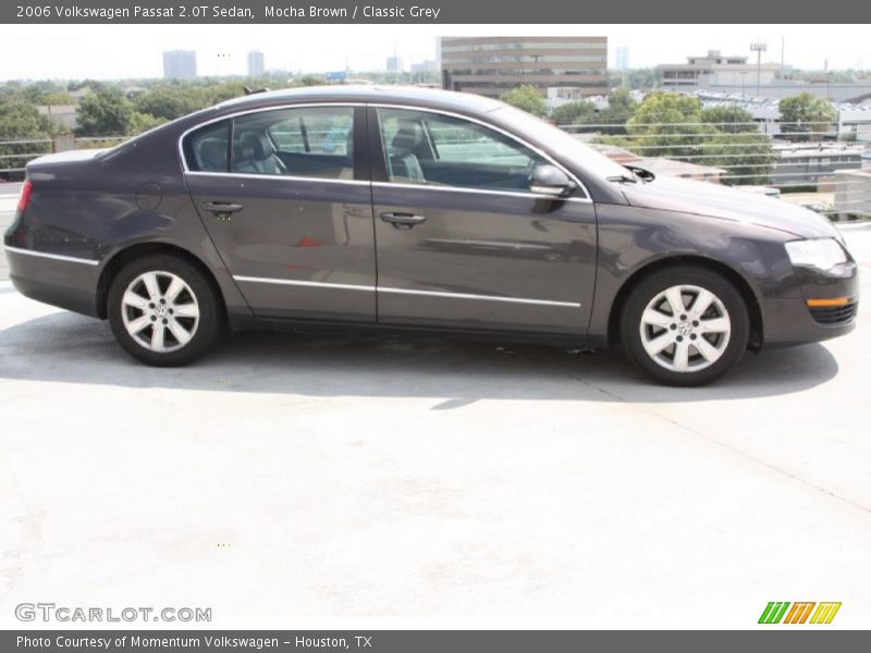 Mocha Brown / Classic Grey 2006 Volkswagen Passat 2.0T Sedan