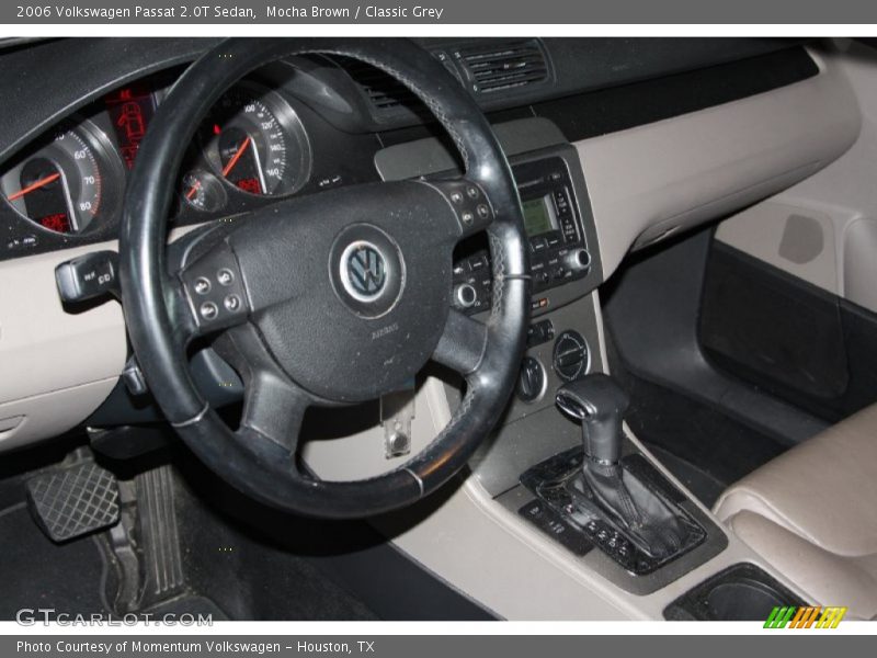 Mocha Brown / Classic Grey 2006 Volkswagen Passat 2.0T Sedan