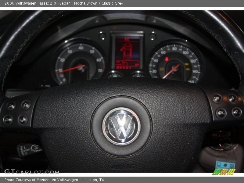 Mocha Brown / Classic Grey 2006 Volkswagen Passat 2.0T Sedan