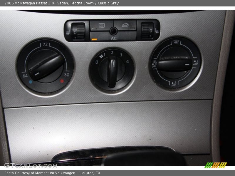 Mocha Brown / Classic Grey 2006 Volkswagen Passat 2.0T Sedan