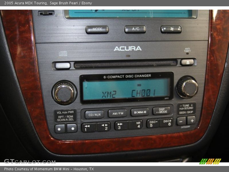 Sage Brush Pearl / Ebony 2005 Acura MDX Touring